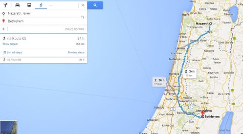 Nazareth to Bethlehem